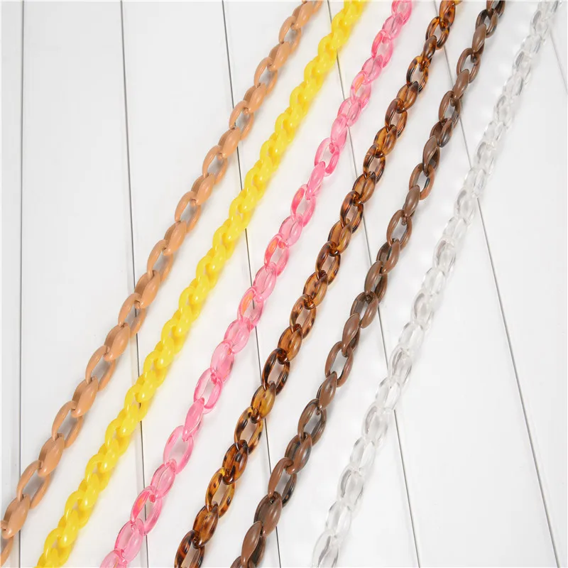 

New Pattern DIY Resin Package Chain Jewelry Chain Woman Bag strap obag Ornaments Parts Chain Strap Obag Handle Wholesale