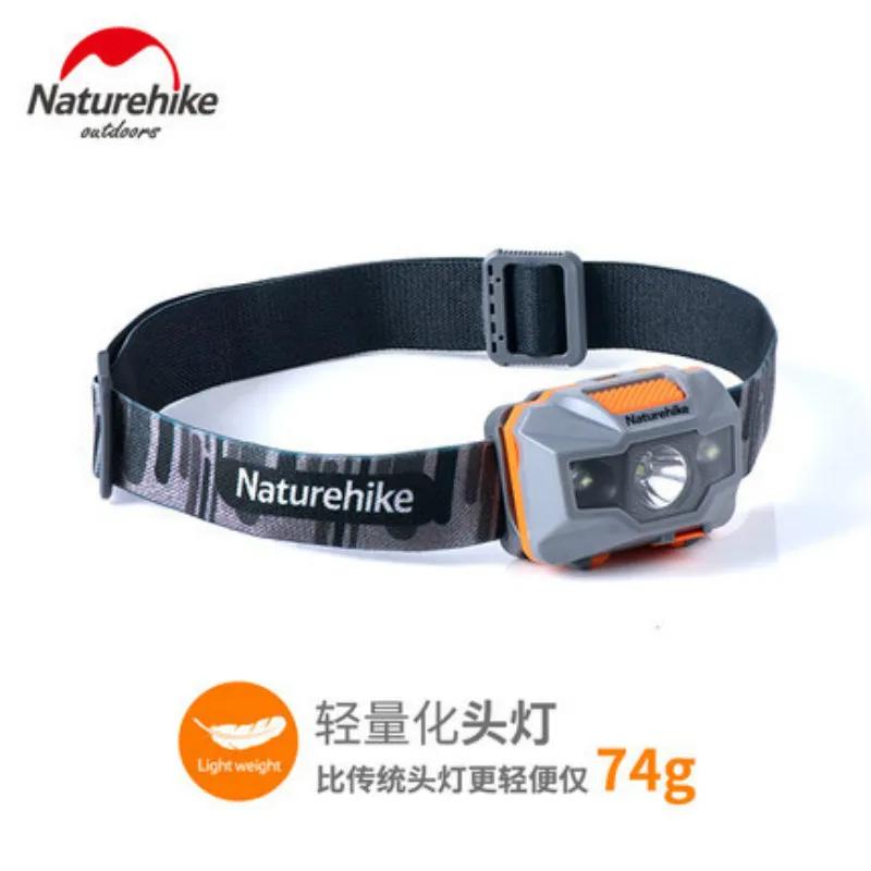 

Naturehike USB Charge LED Headlamp Camping Headlight Outdoor Light Waterproof Headlights Go Fishing Head Wear Light NH00T002-D