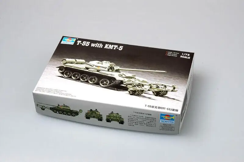 

Российский бак Trumpeter 1/72 07283 с T-55