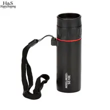 Открытый Портативный Путешествия 25 мм 25 Открытый Повседневный путешествия и т. д. x Vision монокулярный HD Модный черный телескоп 30 ночь