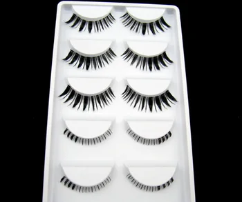 

200set 5Pairs/set Natural Long False EyeLashes 2pair Under Fake False Eye Lashes Makeup Handmade Thick Tools fashion