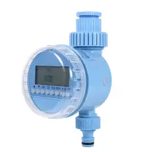 ЖК-автоматический интеллектуальный электронный садовый таймер для подачи воды резиновый контроллер Орошения Спринклерная прокладка дизайн полива таймер