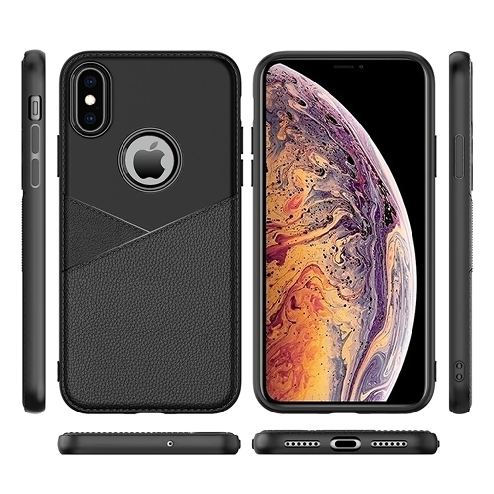 Case For iPhone 7 8 Plus Silicone Soft PU Leather In Fitted Cases 6 6s Original Fashion |