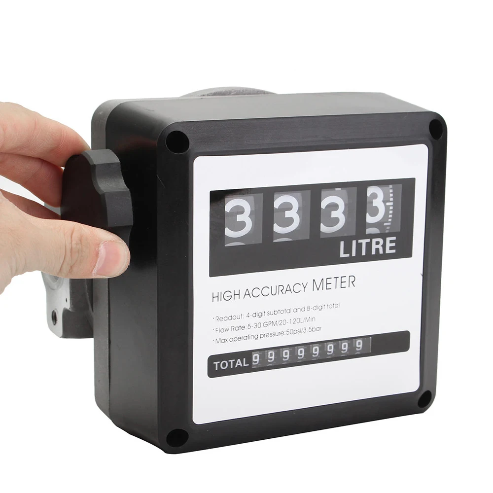 

Derv Mechanical Flowmeter Counter Gauge High Precision Refueling Pump Meter with 1 Inch Inlet Size Digital Flow Meter