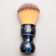 CSB Смола ручка синтетических волос Парикмахерская щетка для бритья мужская синтетическая щетка для бритья