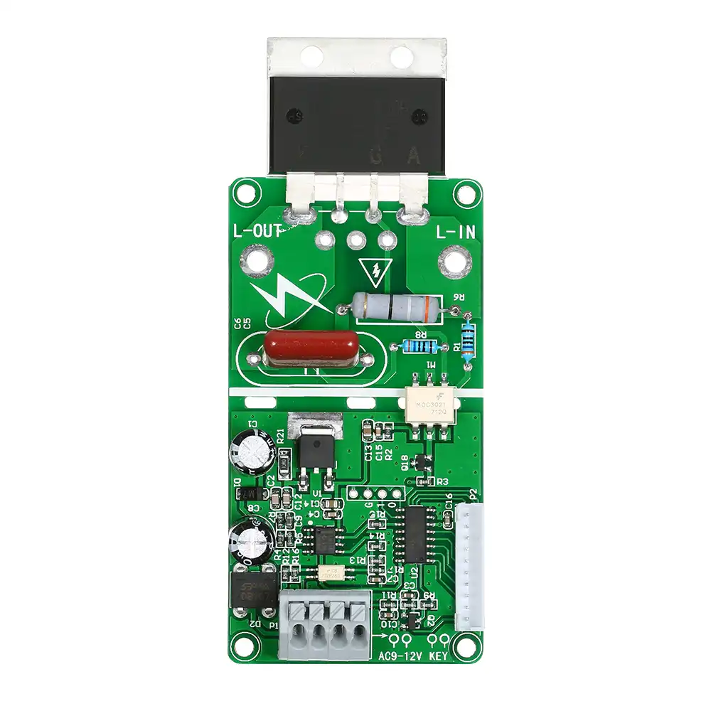 Digital LCD Double Pulse Encoder Spot Welder Machine Time Control Module 100A