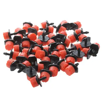 

50 Pcs Adjustable Irrigation Sprinklers Emitter Drip