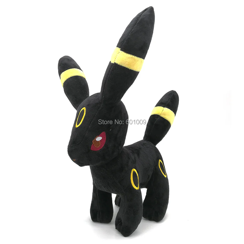 Eevee Umbreon 11-1" 28-30 см, плюшевые куклы для животных, мягкие детские подарки, розничная