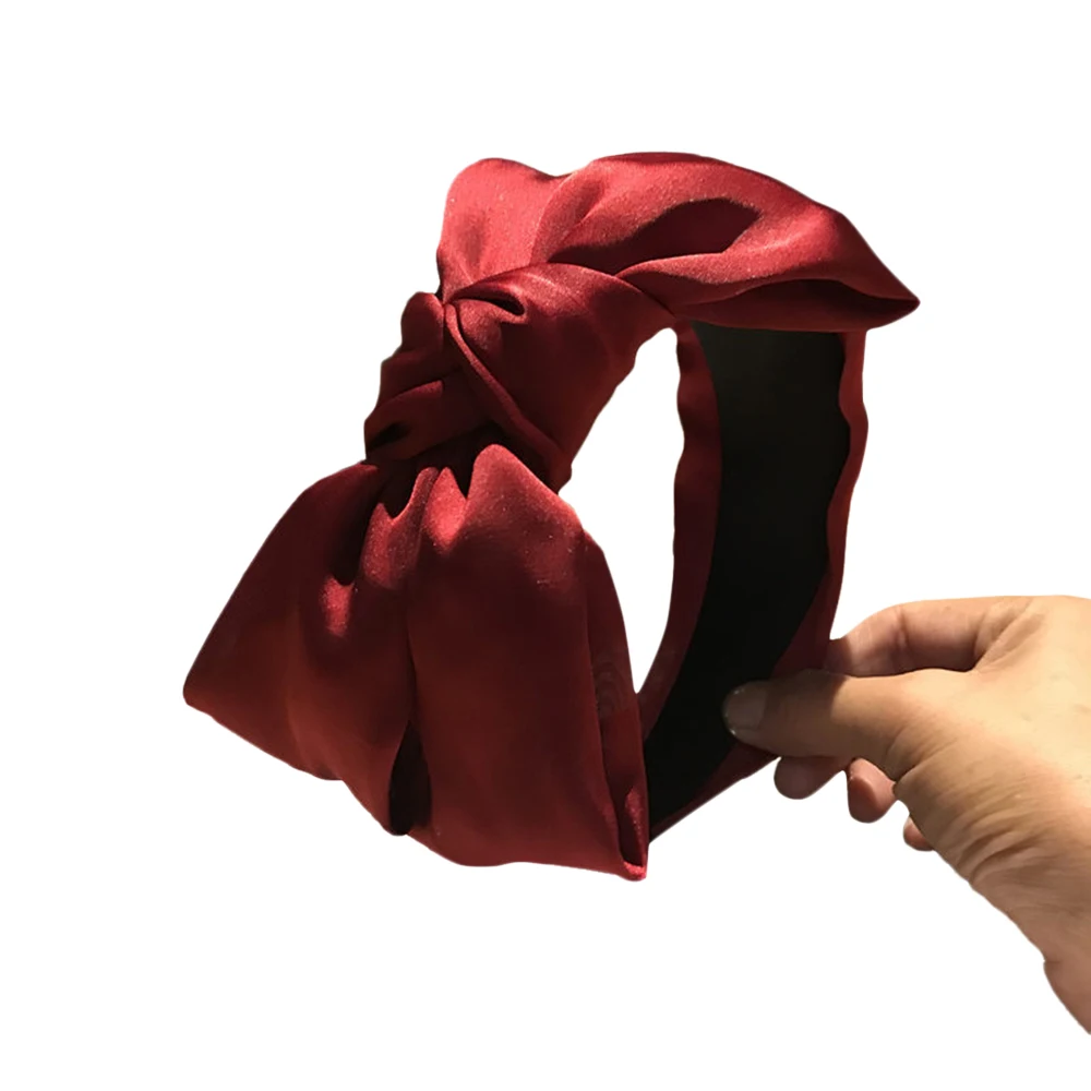 

Rabbit Ear Wide Headband Fashion Women Lovely Knot Hair Bands Hair Accessories Headwear 1pcs