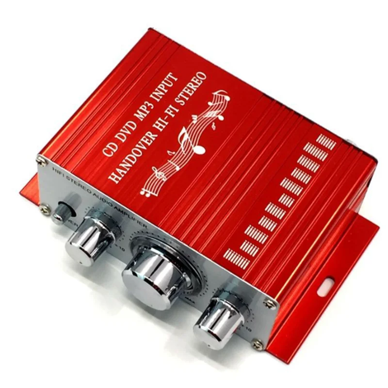 2 канальный HY-2001 усилители 20 Гц-20 кГц Алюминий мини Hi-Fi Мощность усилитель аудио