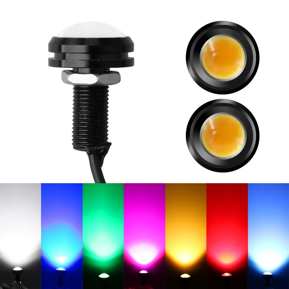 

1 Piece 22MM Car Led Eagle Eye DRL Daytime Running Lights Source Backup Reversing Parking Signal Lamps Auto Car Styling