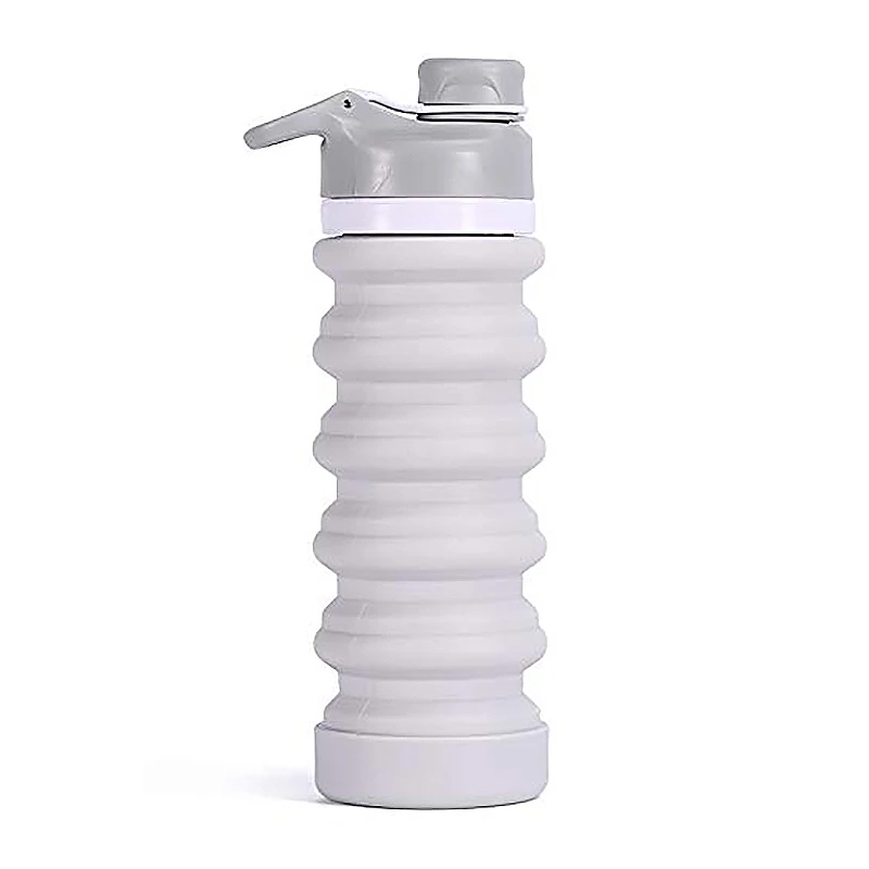 

Super sell-Folding Water Bottle Telescopic Kettle Fitness Water Bottle 550Ml Folding Kettle