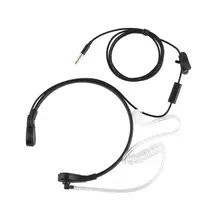 3.5mm Throat MIC Earpiece Covert Air Tube Earpiece Headset For IPhone Universal Mobile Phones 3.5mm Throat MIC Earpiece Covert Air Tube Earpiece Headset For IPhone Universal Mobile Phones