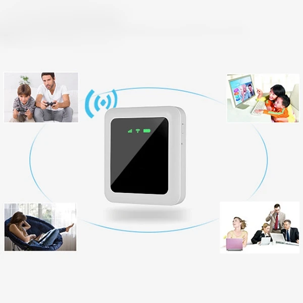 Портативный Hotspot Mifi 4G USB беспроводной Wifi мобильный роутер Fdd Cat4 100M Lte и Sim слот