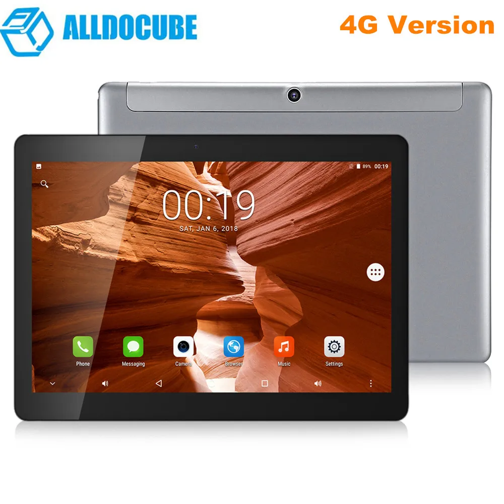 

ALLDOCUBE C5 4G Phablet 9.6 Inch Android 7.0 MTK6737 1.3GHz 2GB+32GB Dual SIM Cards Front Rear Double Cameras Tablets PC