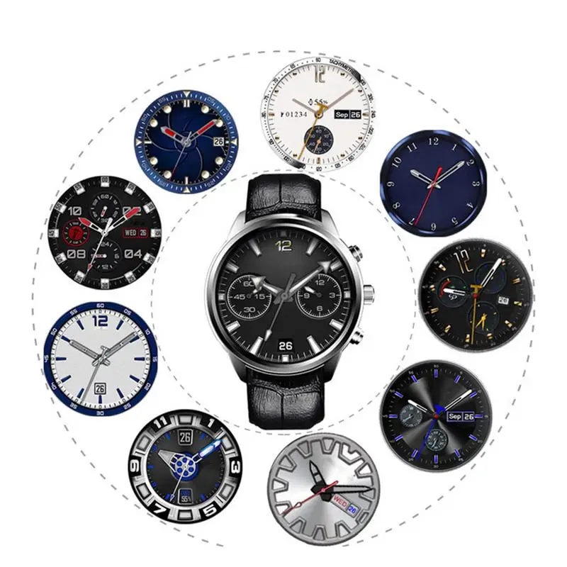 

X5Air Bluetooth Smart WatchSmart Watch 2G+16G Large Memory Full Round Screen WIFI Smart Watch For X5Air 3G Android Smart Watch