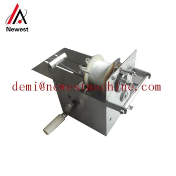 

Small type manual sausage linking , hand-rolling sausage tying knotting machine for good selling