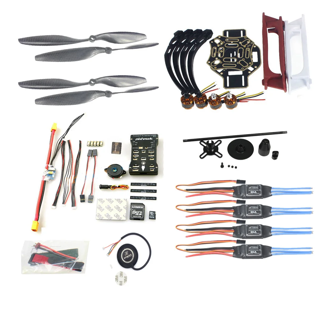 DIY FPV Drone Quadcopter Accessory 4 axle F450 450 Frame Kit PXI PX4