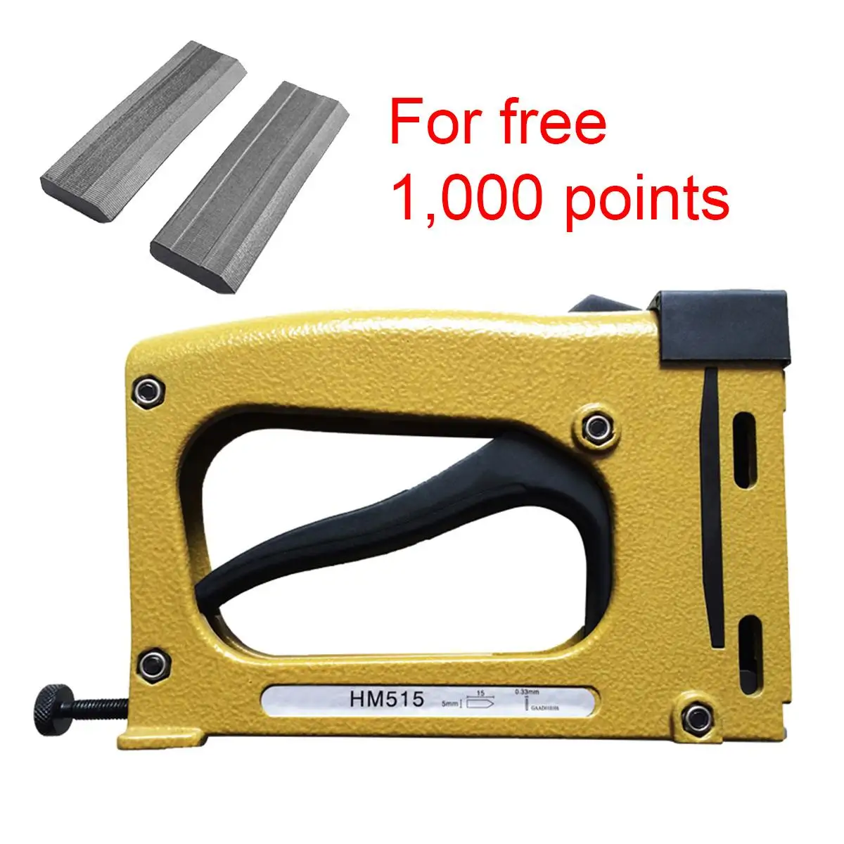 

Manual Metal Point Driver Stapler Picture Framing Tool + 1000Pcs Points Point Driver Stapler Picture Framing Tool Kit Durable