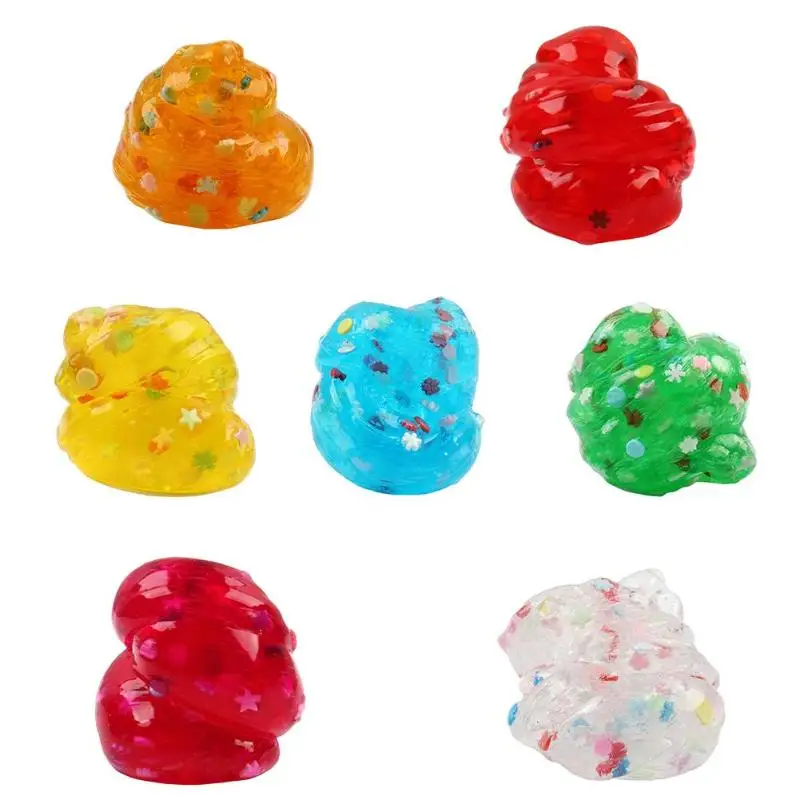 

Kids Stress Relief Mud Sludge Toys Children Plasticine Slime Scented Modeling Clay Toy Soft Slime Stress Relief Toys