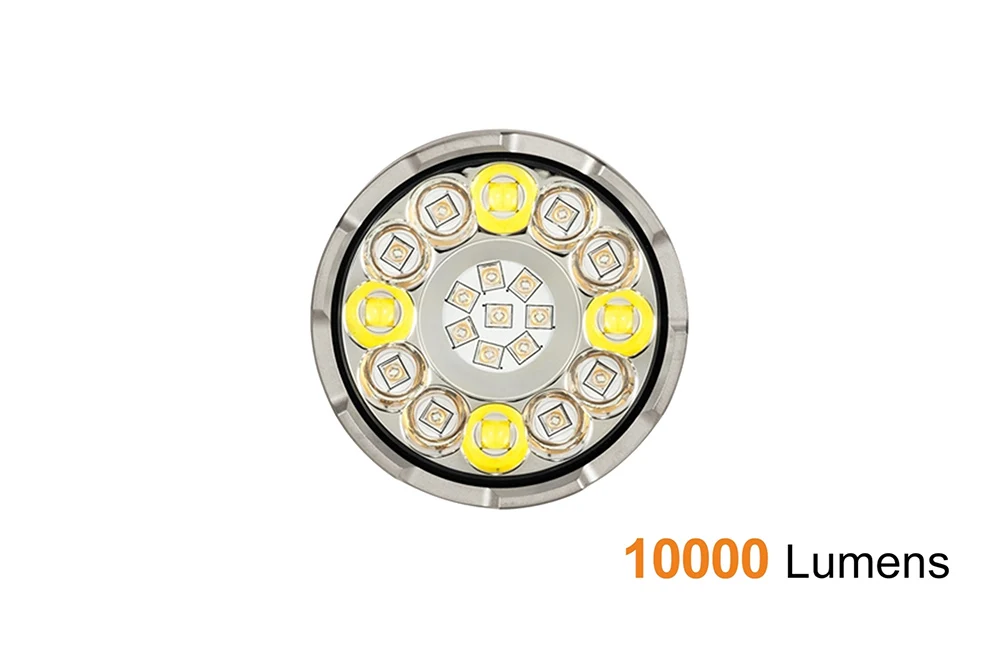 Acebeam X80 UV 20 высокая Выходная УФ светодиоды 10000 люмен фонарик/прожектор|Фонарики и
