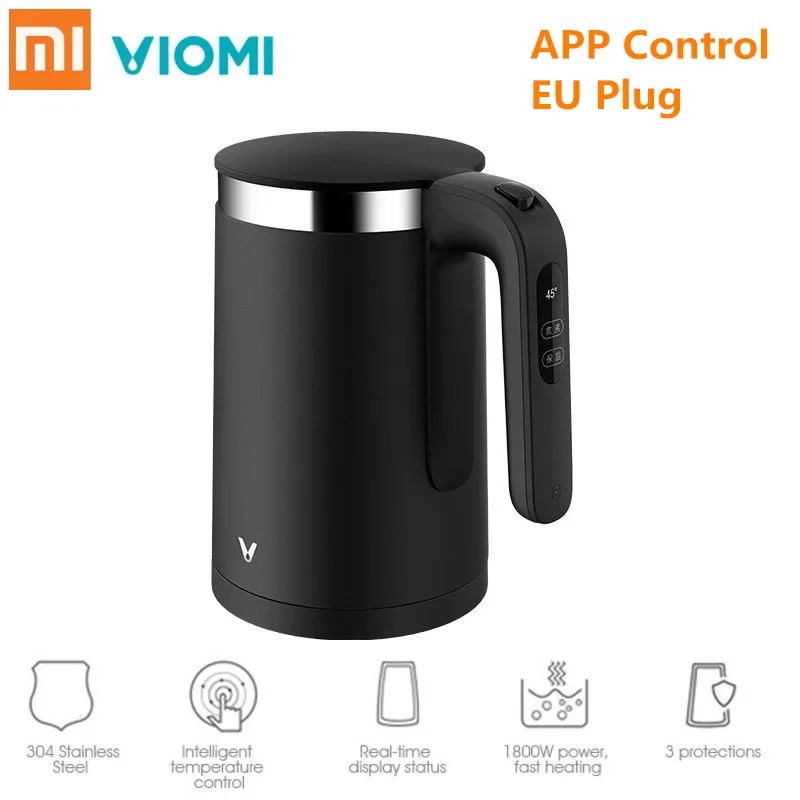 

Xiaomi VIOMI Electric Kettle 1.5L 1800W Smart Temperature 5min Fast Heating Boiling OLED Water Kettle Household APP Control