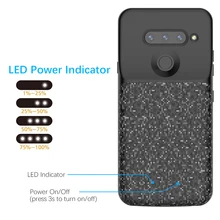 Для LG V40 ThinQ зарядное устройство чехол 5200 мАч внешний резервный внешний аккумулятор Защитный чехол для LG V40 ThinQ Bateria Fundas