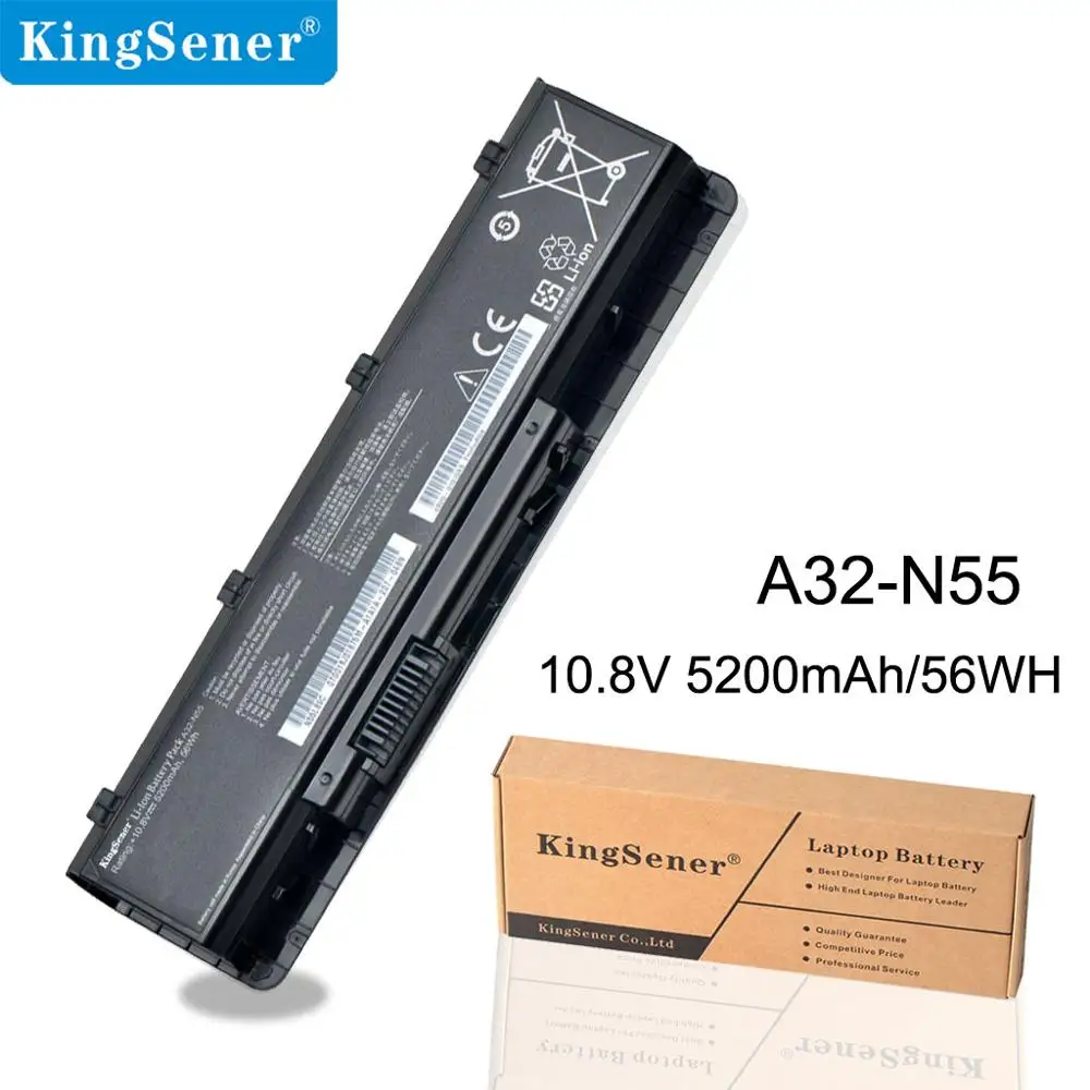 KingSener 10.8V 56WH Laptop Battery A32 N55 For ASUS N45 N45SF N55E N75S N45E N45SJ N55S N75SF