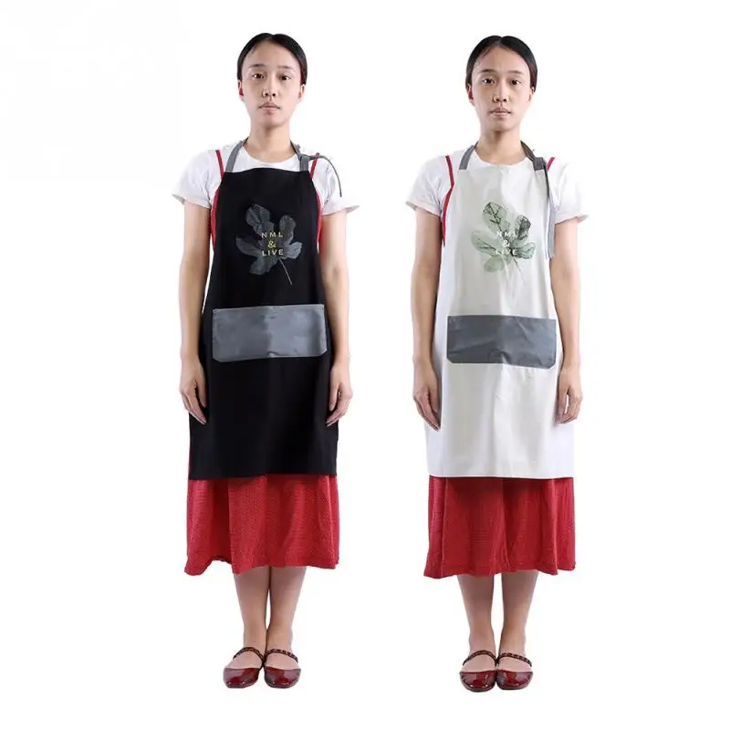 Home Kitchen Apron Restaurant Pocket Cooking Cotton Bib Unisex Aprons. | Дом и сад