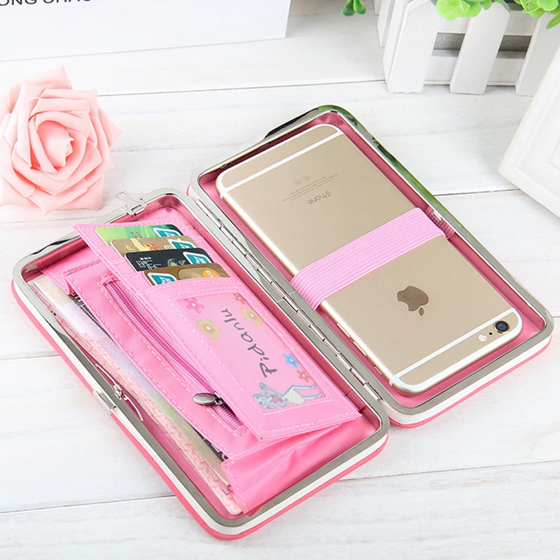 

Women Wallet Cute Pattern Rabbit Ear Purse Credit Card Holder Clutch Coin Purse Cellphone Pocket Gifts For Women Money Bag