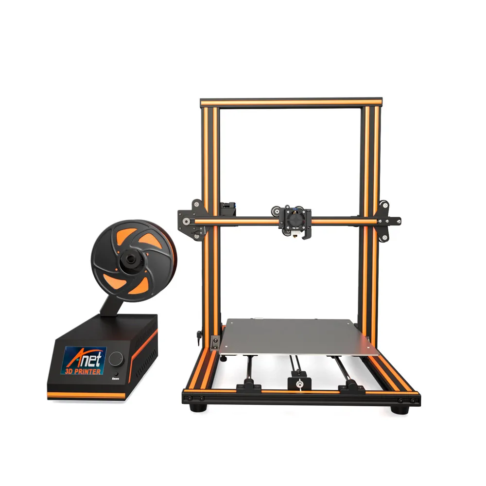 Anet E16 Высокоточный 3D печать DIY 3d принтер самосборка 300*300*400 мм большой размер печати ЖК-дисплей Авто нити кормления