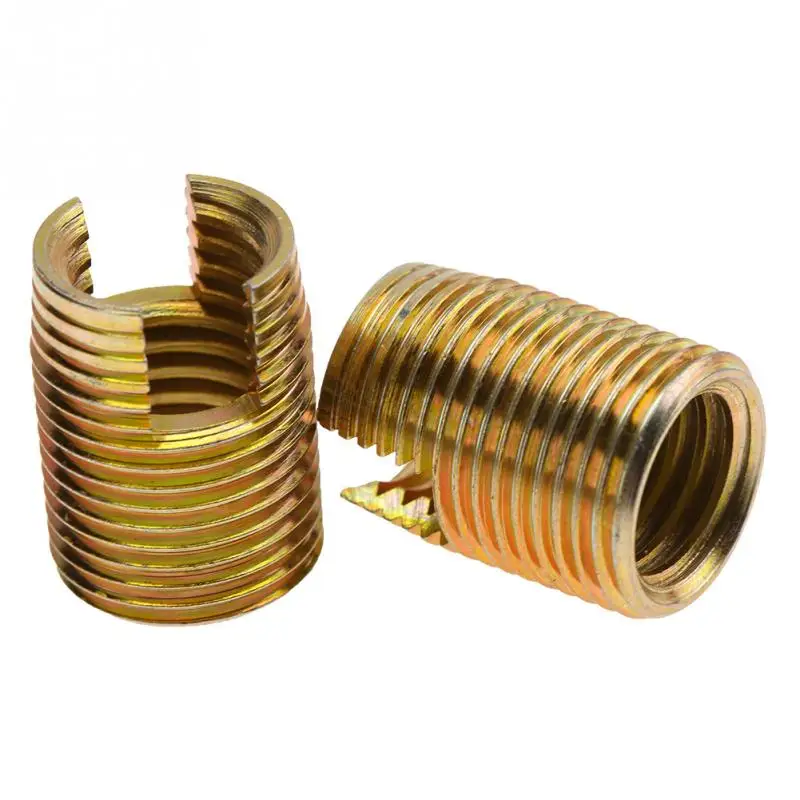 10Pcs/set Self tapping Thread Insert 302 Carbon Steel Thread Repair