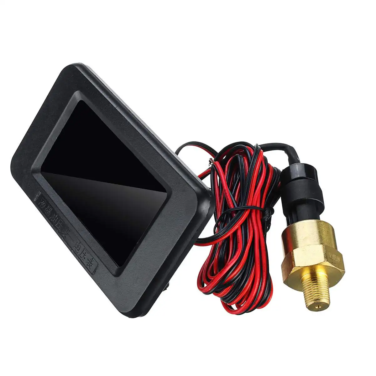 

Universal 9x6x3.5 cm 2 In1 LCD Car Digital Gauge Voltmeter/Oil Fuel Gauges 1/8 NPT 12-24V for Car Motorcycle