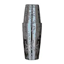 Бостонский шейкер, креативная гравировка, Мартини, барный коктейль-шейкер, нержавеющая сталь, чутье, смешивание олова, набор, вечерние инструменты