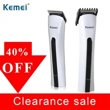 Kemei триммер для бороды электрический триммер для стрижки волос перезаряжаемый Maquina De Cortar O Cabelo Бритва Парикмахерская Триммер Уход Km-2516