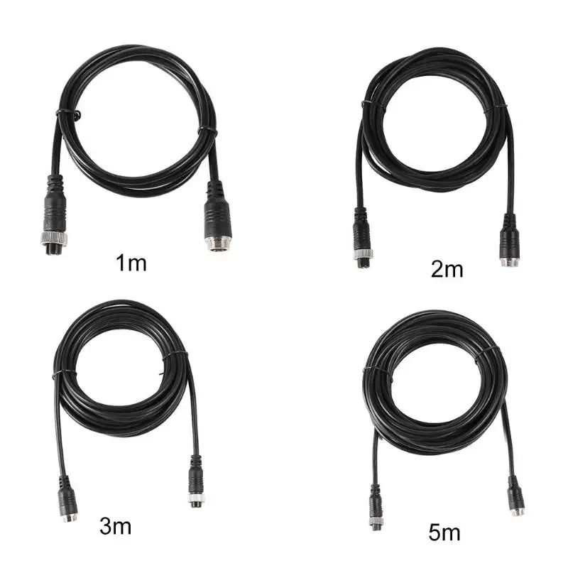 

1/3/5/10m 4Pin Aviation Head Male to Female Power Video Cable Bus Waterproof Connection Extension Wire Cord