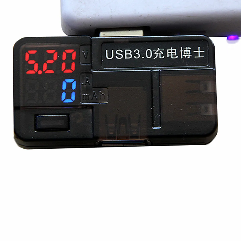 USB3.0 Portable 3.50-26.99V Voltage Current Tester Charging Doctor High precision Mobile Power Capacity Tester New