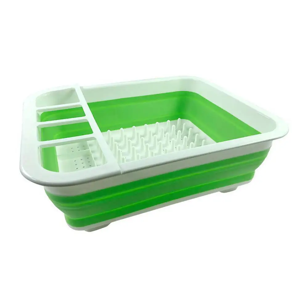 1 قطعة لطي بالوعة المطبخ طوي تخزين مصفاة مصفاة قافلة قارب التخييم Driner رف المطبخ تخزين لوحة حامل