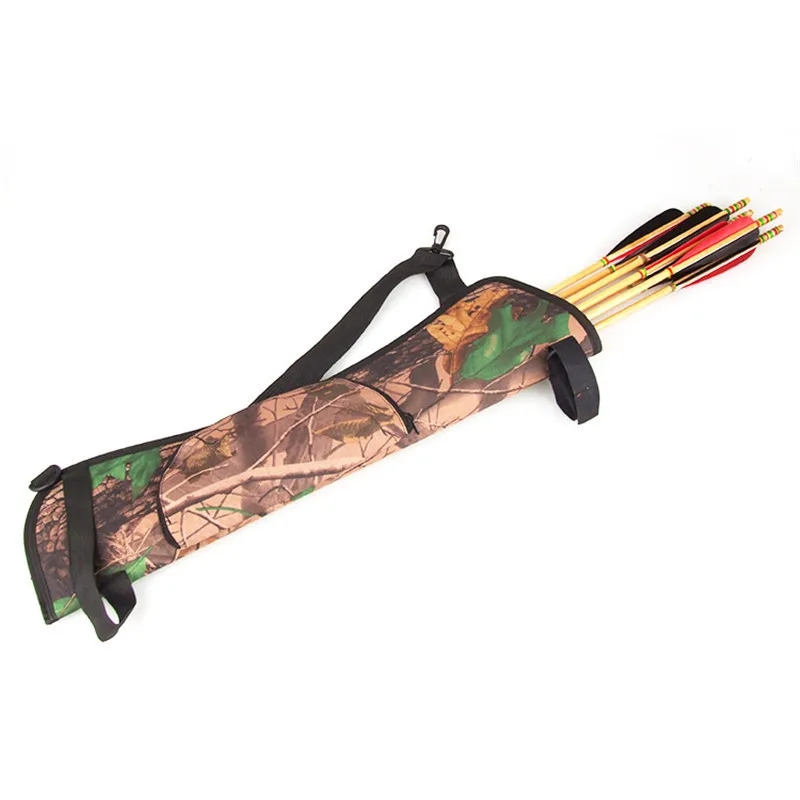 

Men Women Outdoor Shooting Hunting Arrow Pot Backpack Field Camping Hunt Waterproof Portable Camo Tactical Archery Shoulder Bag