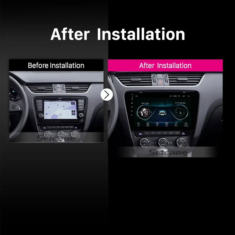 Seicane Android 8 1 2Din 10 &quotавтомобильное радио Wifi Bluetooth SWC DVR GPS Navi мультимедийный плеер для