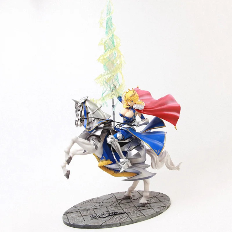 Fate stay night Saber Arutoria Pendoragon Верховая езда фигурку японский аниме бренд милый рисунок