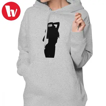 

Hyuna Kpop Hoodie Hyuna - Crazy Hoodies XL Printed Hoodies Women Cotton Long Sleeve Streetwear Trendy Black Pullover Hoodie