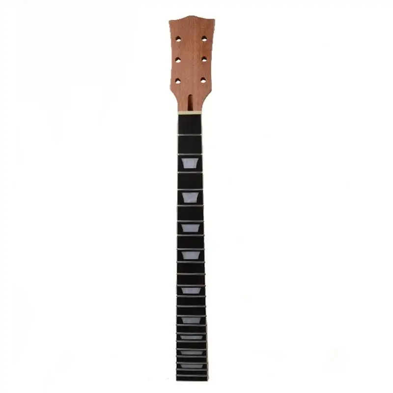 

22 Frets LP Guitar Neck Mahogany Rosewood Fingerboard Sector and Binding Inlay for LP Electric Guitar Neck Replacement