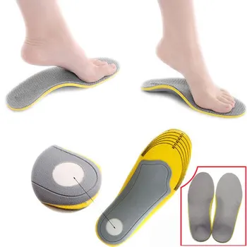 

Men Women Orthopedic Insoles 3D Flatfoot Flat Foot Orthotic Arch Support Insoles High Arch Shoe Pad Insole