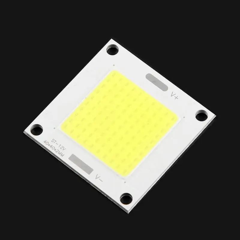 12-14 в 50 Вт COB светодиодный чип, интегрированный чип, светильник, панель, лампа для DIY проектора, прожектор, светильник, светодиодный, para techo