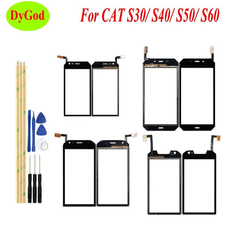 Для CAT S50 S60 Сенсорная панель высокое качество запасные части сенсорный экран