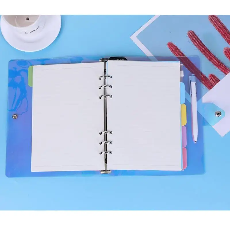 

45 Sheets A5 A6 Notebook Refills Loose-Leaf Notepad Inner Pages Notebook Replace Inner Cores School Office Stationery Supplies