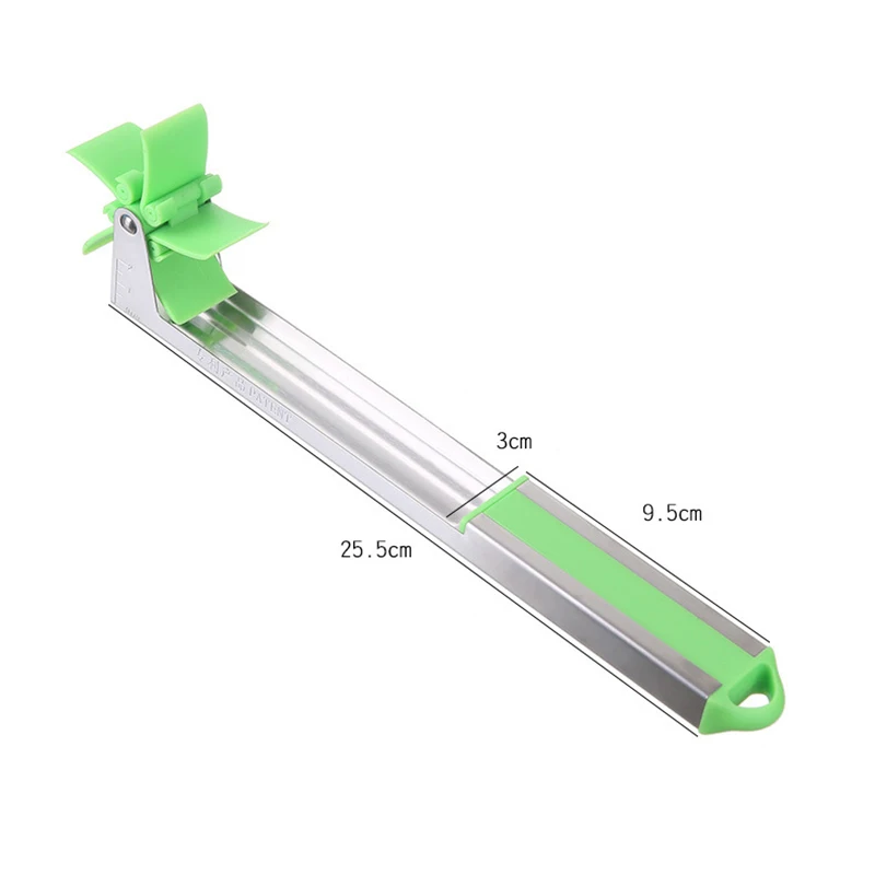 

Windmill Shape Watermelon Slicer Knife Cutter Professional fruit Slicer Kitchen Watermelon Tool