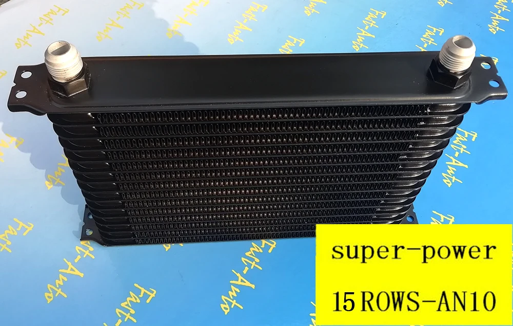 Universal 15 Row trust style Oil Cooler / mocal style / transmission