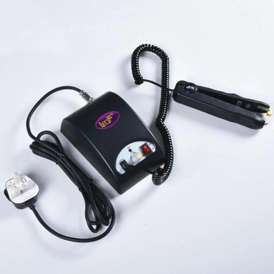 Ultrasonic Hair Extension Connector Fusion Hair Machine Iron For U Tip Hair Application Black Color Ultrasonic Hair Extension Connector Fusion Hair Machine Iron For U Tip Hair Application Black Color